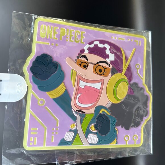 One Piece Usopp Rubber Coaster Egg Head Island Arc Outfit Bandai Spirits - Picture 1 of 8